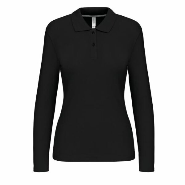 K244  Polo manches longues - coton - 220g