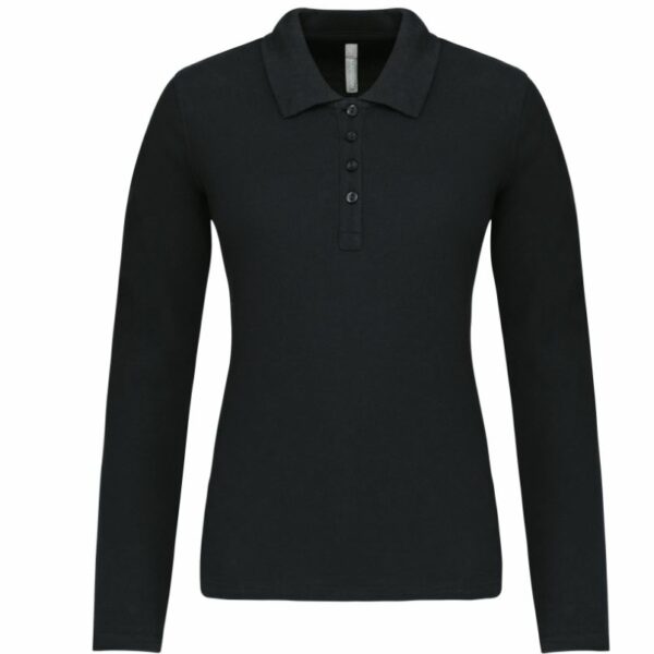 K257  Polo manches longues - coton - 180g