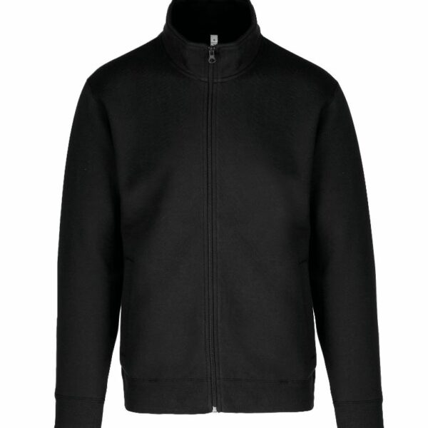 K472  Veste molleton zippée - 80% coton - 20% polyester