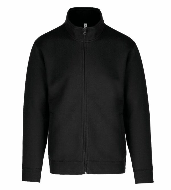 K472  Veste molleton zippée - 80% coton - 20% polyester