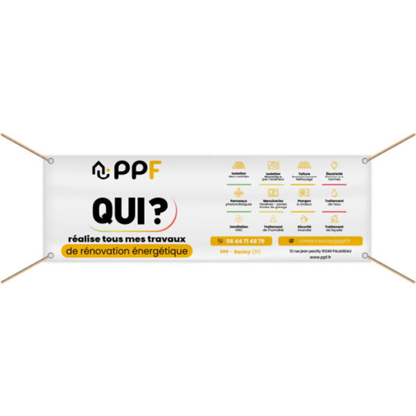 Bâche personnalisable