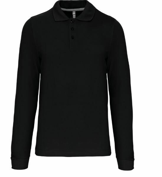 K243  Polo manches longues - Homme - 220gr