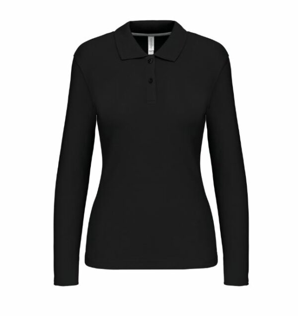 K244  Polo manches longues - Femme - 220gr
