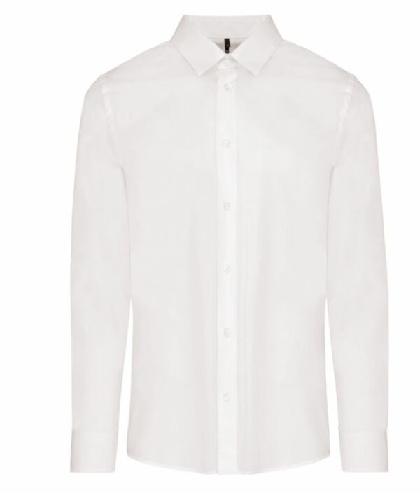 K513-B  Chemise manches longues popeline - Homme