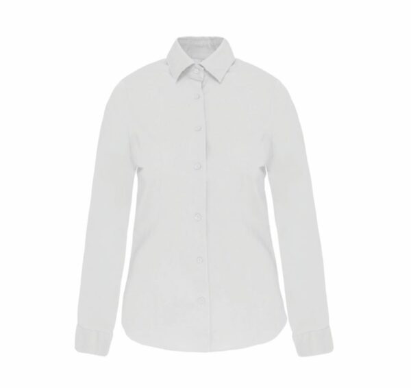 K530-B  Chemise manches longues coton - Femme