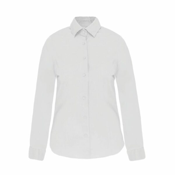 K530-B  Chemise manches longues coton - Femme
