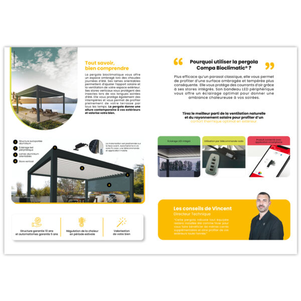 Fiche “Pergola Compa Bioclimatic®” – Image 3