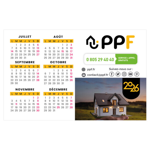 Calendriers 85x54 – Image 3