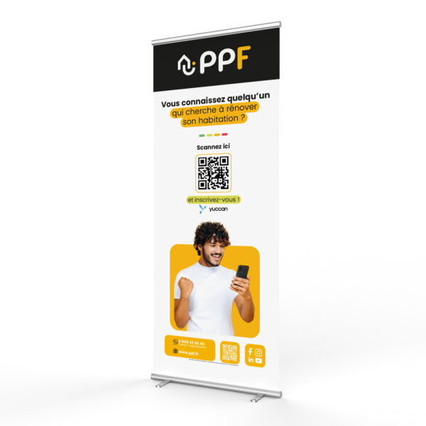 Roll'up Apporteur d'affaires Yuccan