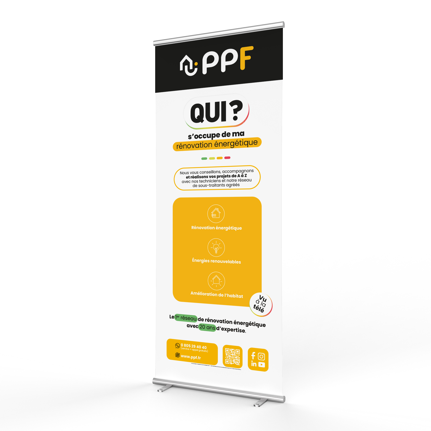 Roll'up Ma rénovation énergétique