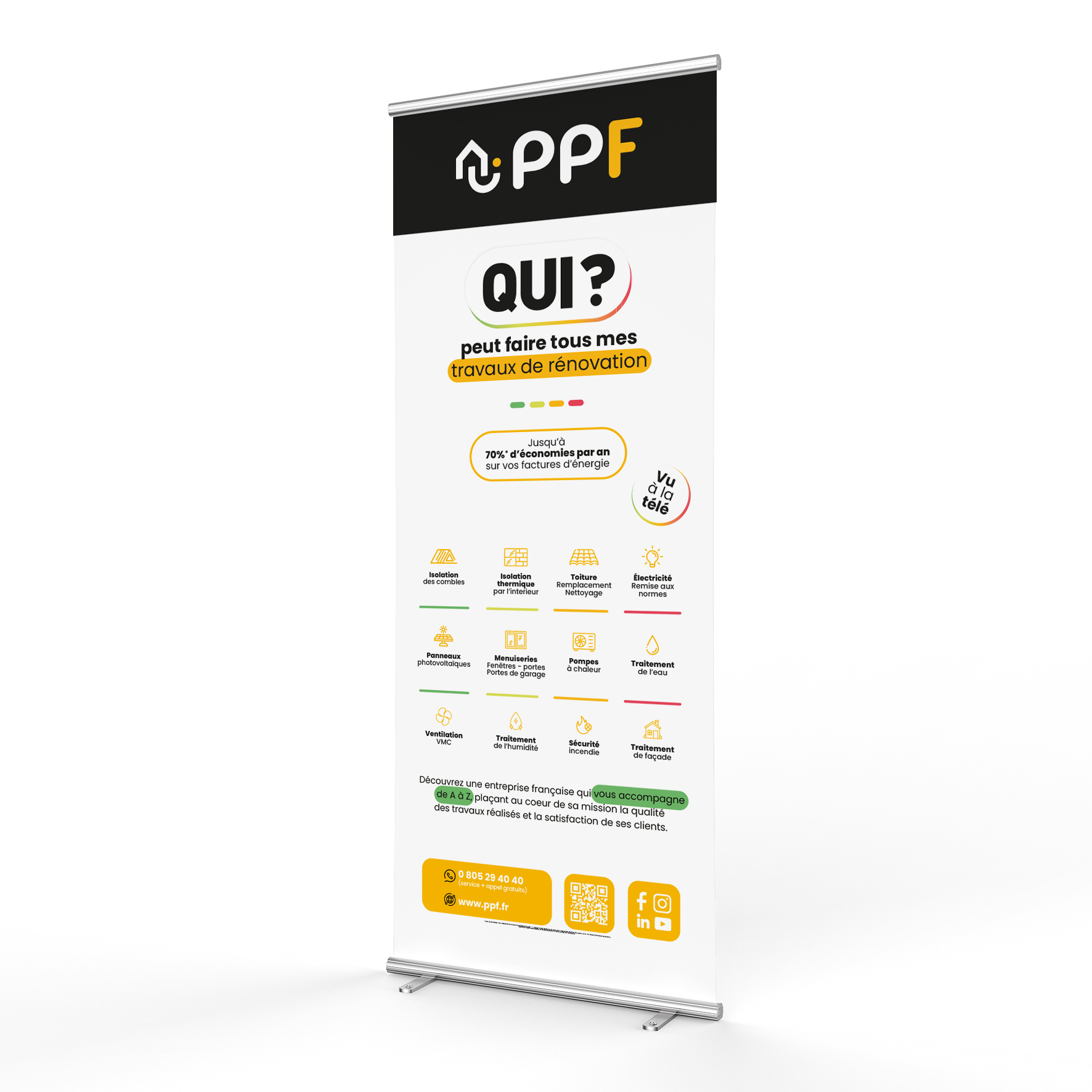 Roll'up tous mes travaux