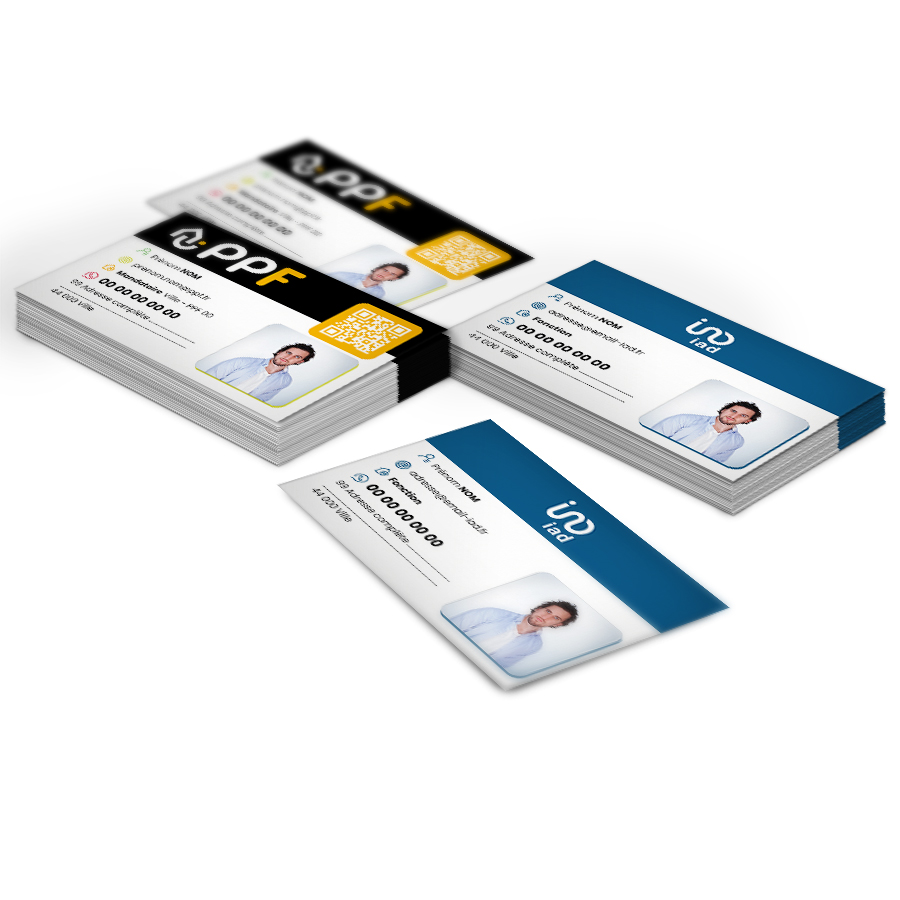 Cartes de visite - mandataire PPF / IAD