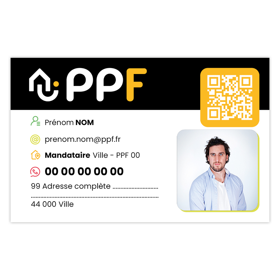 Cartes de visite - mandataire PPF / IAD – Image 2
