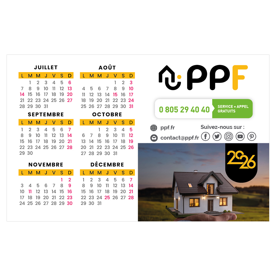 Calendriers 85x54 – Image 3